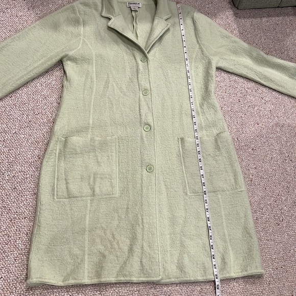 Tribeca Studio VTG long wool sweater jacket M - Picture 9 of 9